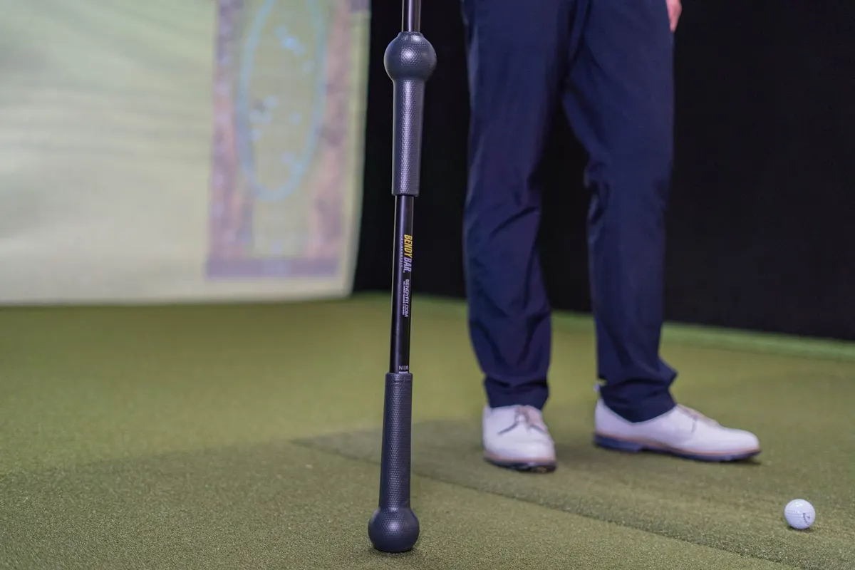 BendyBar in use: Low-impact strength and stability work coaches can scale per client.
